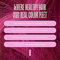 Overtone Haircare Color Depositing Conditioner 8 Oz Semi Permanent Hair Color With Shea Butter Coconut Oil Temporary Hair