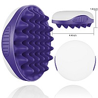 Wttorde Silicone Brush For Curly Afro And Wavy Hair Twosided Wave Tool For Long And Short Styles Large And Small Curl Comb