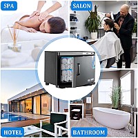 Jxsdliy Small Hot Towel Warmer For Spa Home Salon Esthetician 2In1 5L Mini Personal Hot Towel Cabinet Towel Warmers Spa Fast