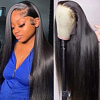 36 Inch Lace Frontal Wig Human Hair 13X4 Hd Lace Front Wigs Human Hair Straight Lace Front Wigs Human Hair 13X4 Frontal Wig 150