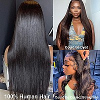 36 Inch Lace Frontal Wig Human Hair 13X4 Hd Lace Front Wigs Human Hair Straight Lace Front Wigs Human Hair 13X4 Frontal Wig 150