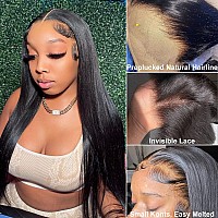 36 Inch Lace Frontal Wig Human Hair 13X4 Hd Lace Front Wigs Human Hair Straight Lace Front Wigs Human Hair 13X4 Frontal Wig 150