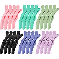 Ondder 24 Pack Alligator Hair Clips 45 Inch Clips For Hair Sectioning Hair Styling Accessories For Women Men Girls Teens Mul