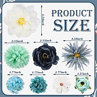 Bbto 21 Pieces Flower Hair Clip Rose Hair Clips Hair Barrettes For Women Flower Hair Accessories Boho Bride Claw Clip Hairpin Br