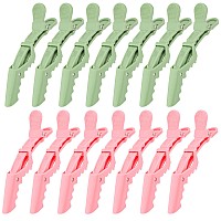 Ondder 14 Pack Alligator Hair Clips For Styling Larger Salon Pro Clips For Coloring Cutting Sectioning And Hair Accessories