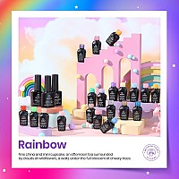 Beetles Gel Polish Set 20 Colors Halloween Nail Polish Glitter Bright Rainbow Collection Sparkle Pink Red Green Blue Gel Base Gl