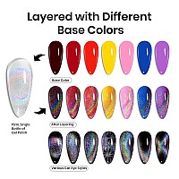 Beetles Cat Eye Gel Nail Polish 15Ml Rainbow Holographic 9D Cat Eye Gel Polish With Magnet Stick Soak Off U V Led Nail Lamp Shim