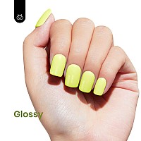 Beetles Gel Polish 1Pcs 15Ml Bright Neon Lemon Green Gel Nail Polish Yellow Gel Soak Off Uv Led Nail Polish Diy Manicure Gifts F