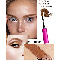 Waterproof Tinted Brow Gel Kitauburnthickening Eyebrow Mascara Gel Clear Setting Brow Glue Brow Lift Fast Sculpt Long Lasting