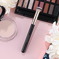 Mogilan Under Eye Concealer Brushsmall Flat Top Kabuki Foundation Brushes For Concealingblendingsettingbuffing With Powderl