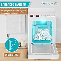 Dermalogic Towel Warmer Towel Heater Warmer Cabinet 2 In 1 Electric Equipment 5L Massage Facial Spa Beauty Salon Nails Shop Gym