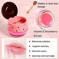 Bee Lip Balm Honey Pot Hydrating Prevention Dry And Cracked Lip Scrubs Exfoliator Propolis Moisturizing Lip Mask Honey Lip B