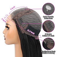 4X4 Lace Front Wigs Human Hair Pre Plucked With Baby Hair 150 Density 34 Inch Body Wave Brazilian Virgin Frontal Human Hair Wig