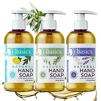 Brittanies Thyme Basics Natural Olive Oil Hand Soap 12 Fl Oz Pack Of 3 Lavender Chamomile Lemongrass Tea Tree Lemon Sage