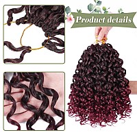 Gogo Curl Crochet Hair 8 Packs Water Wave Crochet Hair 10 Inch Curly Crochet Hair For Women Short Beach Curl Crochet Hair Synthe