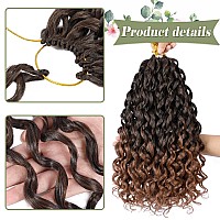 8 Packs Curly Crochet Hair For Women 14 Inch Gogo Curl Crochet Hair Water Wave Crochet Hair Soft Beach Curl Crochet Hair Synthet