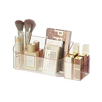 Sunficon Makeup Holder Tray Organizer Cosmetic Display Case Tabletop Desktop Vanity Countertop Bathroom Wall Cabinet Medicine St