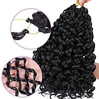 Gogo Curl Crochet Hair 10 Inch 7 Packs Curly Crochet Hair Beach Curl Water Wave Crochet Hair For Black Women Ocean Wave Crochet