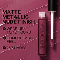 Focallure Ultra Matte Liquid Lipsticklongwear Rich Lip Colorseasy To Create A Sexy Lips With Highgrade Formulalong Lasting W