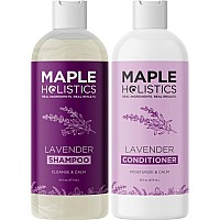 Aromatherapy Lavender Shampoo And Conditioner Set Paraben And Sulfate Free Shampoo And Conditioner For Women With Chamomile Pa