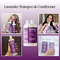 Aromatherapy Lavender Shampoo And Conditioner Set Paraben And Sulfate Free Shampoo And Conditioner For Women With Chamomile Pa