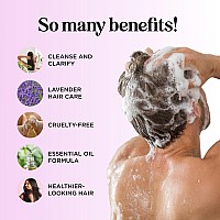 Aromatherapy Lavender Shampoo And Conditioner Set Paraben And Sulfate Free Shampoo And Conditioner For Women With Chamomile Pa