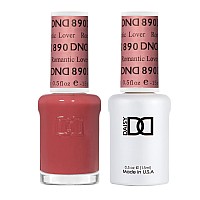 Dnd Gel Polish Set Sheer Collection Uvled Gel Polish And Air Dry Nail Lacquer Matching Chipfree Polish Duo 890 Romantic Lo