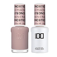 Dnd Gel Polish Set Sheer Collection Uvled Gel Polish And Air Dry Nail Lacquer Matching Chipfree Polish Duo 287 Picnic For