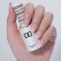 Dnd Gel Polish Set Sheer Collection Uvled Gel Polish And Air Dry Nail Lacquer Matching Chipfree Polish Duo 858 Sandy Nude