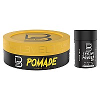 L3 Level 3 Pomade Improves Hair Strength And Volume Longlasting Hold Infused With Keratin