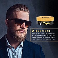 L3 Level 3 Pomade Improves Hair Strength And Volume Longlasting Hold Infused With Keratin