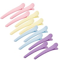 Yission 12 Pcs Hair Clips 31 Inch Alligator No Crease Duck Billed Hair Clips For Women Girls