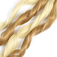 French Curly Braiding Hair 24 Inch 8 Packs Pre Stretched Bouncy Braiding Hair Loose Wavy Braiding Hair Synthetic Hair Extensi