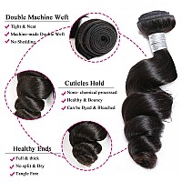 Ralisa Human Hair Bundles Loose Wave Bundles 18 20 22In 10 A Brazilian Virgin 100 Unprocessed Human Hair Loose Deep Wavy 3 Bu