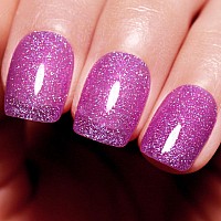 Imtiti Glitter Translucent Purple Gel Nail Polish Uv Led Soak Off Sparkle Clear Purple Color Nail Polish Purple Shimmer Gel Po