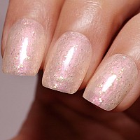 Imtiti Sequins Glitter Light Pink Gel Nail Polish Uv Led Soak Off Shimmer Pink Nail Polishnude Pink Sparkle Gel Polish