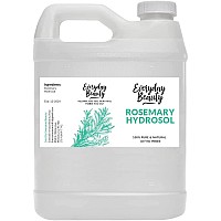 Rosemary Hydrosol Bulk - 32 oz All Natural Hydrating Spray Mist for Face and Hair - 100% All Natural Rosemary Water Hydrosol