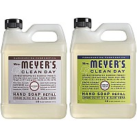 Mrs Meyers Clean Day Liquid Hand Soap Refill Scent Variety Pack Lemon Verbena Lavender