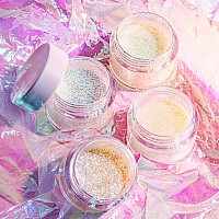 Bestland Holographic Body Glitter Gel Cosmeticgrade Halloween Glitter For Face Body And Hair Safe And Easy To Use Perfec