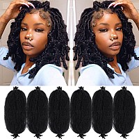 Baota Marley Hair 16 Inch Afro Twist Hair Pre Separated Cuban Twist Hair Wrapping Hair For Faux Locs Marley Twist Braiding Hair