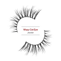 Jiocolor Fox Eye Lashes Natural Look Spiky False Eyelashes Cat Eye Eyelashes Wispy Soft Fake Mink Lashes Pack 7 Pairs 9Mm15Mm