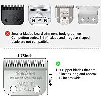 Professional Hair Clipper Guards Guides 2 Pcs Coded Cutting Guides 3170400 1 12 And 12 Fits For All Wahl Clippersbl