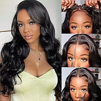 4X4 Wear And Go Glueless Human Hair Wigs Pre Plucked Pre Cut With Baby Hair 26 Inch Body Wave Hd Lace Closure Wigs Human Hair 15