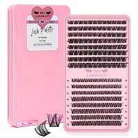 192 Pcs Lash Clusters 2 Styles Mixed Cluster Lashes Diy Eyelash Extensions Eyelash Cluster Extension Diy Individual Lashes Super