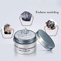 Mofajang Moisturizing Hair Modeling Wax Mud Colorful Matte Pomade For Versatile Hairstyles Suitable For Party Cosplay Men