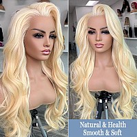 Poghes 613 Lace Front Wig Human Hair Blonde Lace Front Wig Human Hair 180 Density Body Wave 13X4 Hd Lace Front Wigs Human Hair