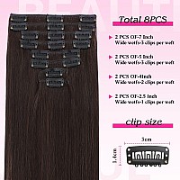 Clip In Hair Extensions Real Human Hair Straight Hair 100 Human Hair Extensions Brazilian Remy Human Hair Clip In Hair Extensio