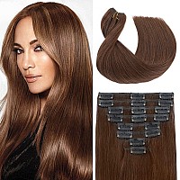 Clip In Hair Extensions Real Human Hair Straight Hair 100 Human Hair Extensions Brazilian Remy Human Hair Clip In Hair Extensio