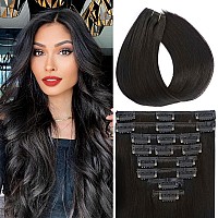 Clip In Hair Extensions Real Human Hair Straight Hair 100 Human Hair Extensions Brazilian Remy Human Hair Clip In Hair Extensio