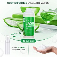 Actrol Eyelash Extension Cleanser Gallon Bubble Gum 38L Natural Lash Extension Shampoo Professional Eyelid Foaming Cleanser Par